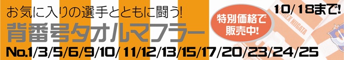 お気に入りの選手とともに!